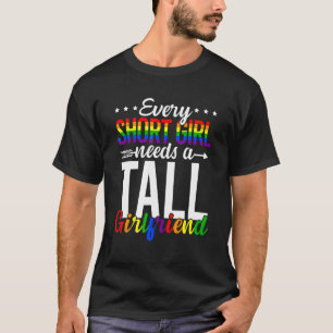 Camiseta Cada Menina Curta Precisa De Um Gay Lgbt Namorada