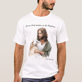 Camiseta Cada ovelha importa para o pastor
