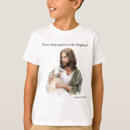 Camiseta Cada ovelha importa para o pastor