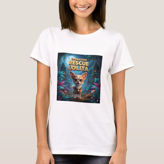 Camiseta Cada resgate tem uma história - e esta tem o charm (Frente)
