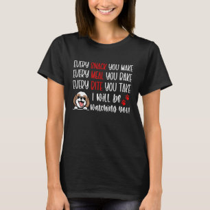 Camiseta Cada Sopro Você Faz Cada Refeição Que Você Assar S