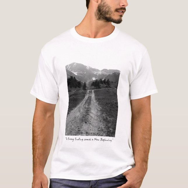 Camiseta Cada término vem um começo novo (Frente)