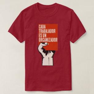 CAMISETA CADA TRABALHADOR UM ORGANIZADOR