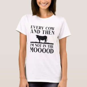 Camiseta Cada Vaca E Depois
