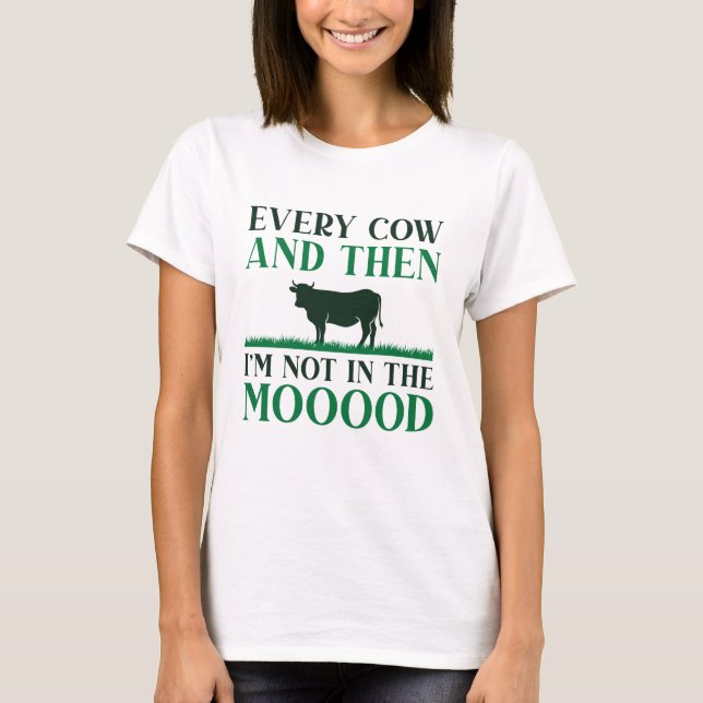 Camiseta Cada Vaca E Depois (Frente)
