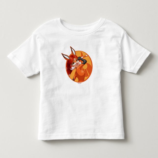 Camiseta Cadalço Laranja Rena Rouge (Frente)
