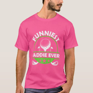 Camiseta Caddie Mais Engraçado Do Clube De Golfe Favorito