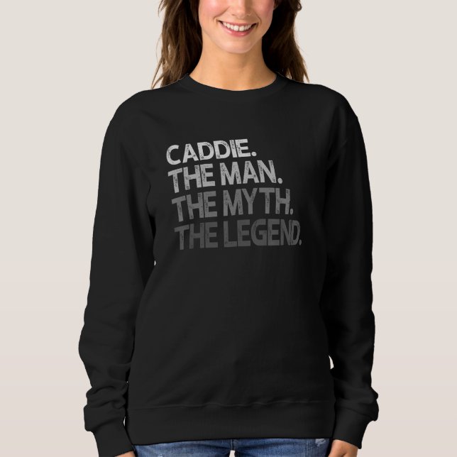 Camiseta Caddie The Man Myth Legend (Frente)