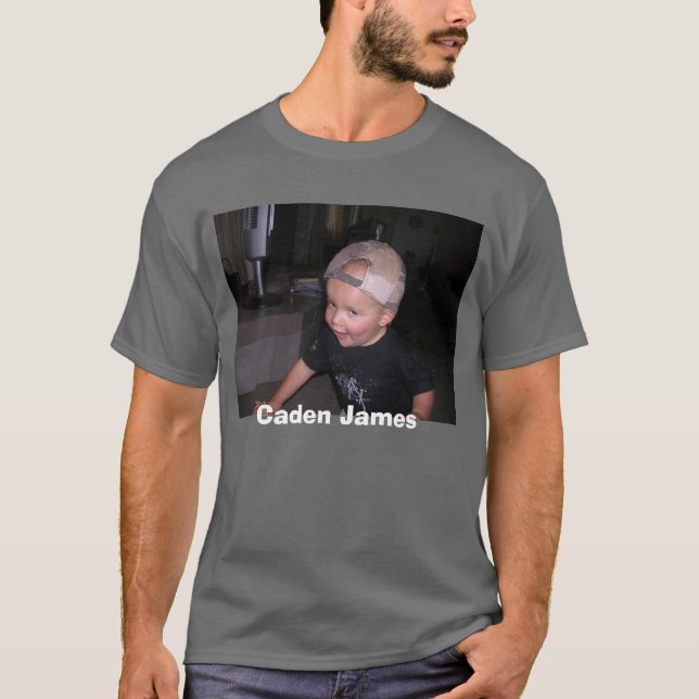 Camiseta cade bonito, Caden James (Frente)