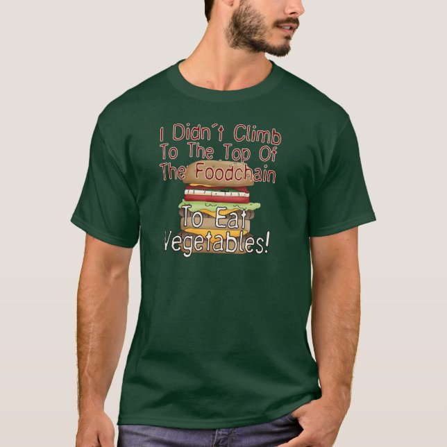Camiseta Cadeia alimentar (Frente)