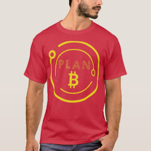 Camiseta cadeia de bloqueio BTC Crypto Hex Cryptocurrency B
