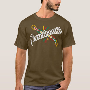Camiseta cadeia de quebra história negra da décima sexta co