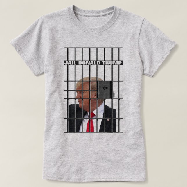 Camiseta Cadeia Donald Trump (Frente do Design)
