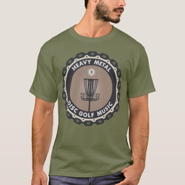 Camiseta Cadeias de Golf de Disco (Frente)