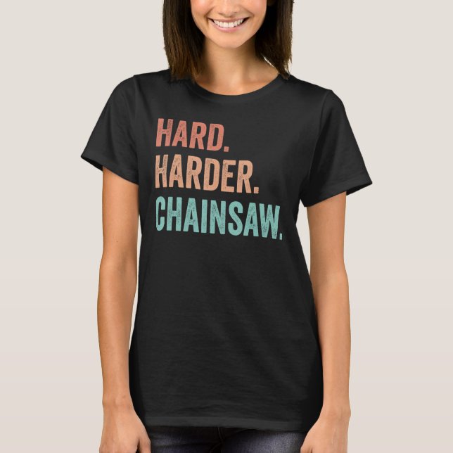 Camiseta Cadeias de madeira do Woodworker_2 (Frente)