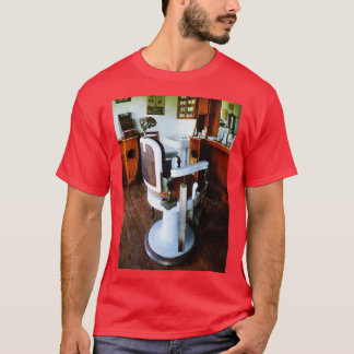 Camiseta Cadeira De Barber E Registro De Caixa