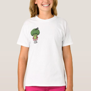 Camiseta Cadeira de Cabeleireiro de Brócolis para Crianças
