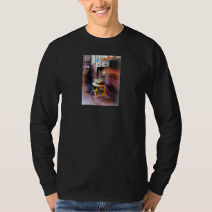 Camiseta Cadeira de Cabeleireiro Infantil Antiga