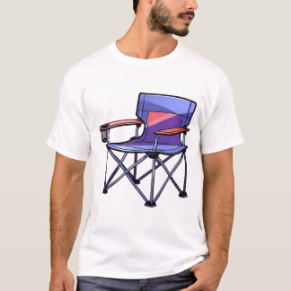 Camiseta Cadeira De Folga Para Partido De Camping