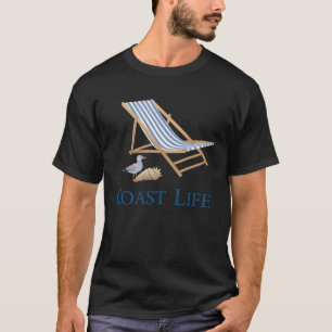Camiseta Cadeira de Praia Areia Costa Vida