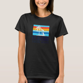 Camiseta Cadeira de Praia Relaxa de Verão na Praia de Cocoa
