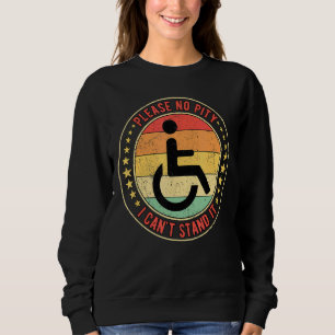 Camiseta Cadeira de Roda Paraplégica, por favor, sem piedad