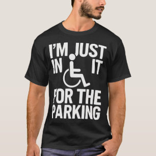 Camiseta Cadeira de Rodas ESTOU NELA SÓ PELO