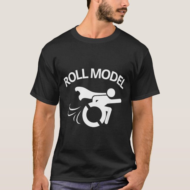 Camiseta Cadeira de Rodas Sarcástica Deficiente Engraçada (Frente)