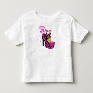 Camiseta Cadeira Pantera Divinha Preta Sassy Kids