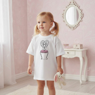 Camiseta Cadeira Rosa