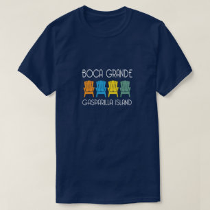 Camiseta Cadeiras de praia grandiosos de Florida da ilha de