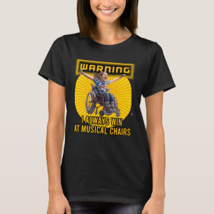 Camiseta Cadeiras de rodas H Deficientes e Deficientes