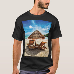 Camiseta Cadeiras de solteiro no travesseiro decorativo de 