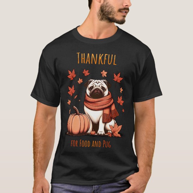 Camiseta Cadela Pug Fêmea (Frente)