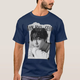 Camiseta Caderno de Recortes Colagem Artista Solo Kpop Ahn 