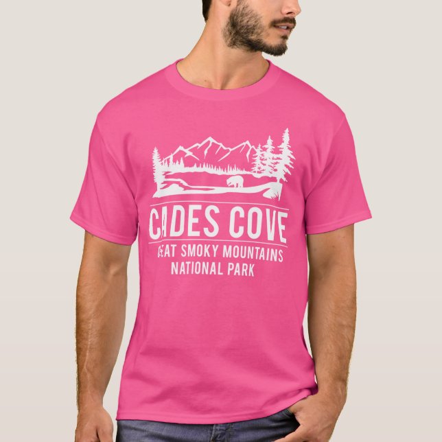 Camiseta Cades Cove - Montanhas do Enfumaçado do Excelente  (Frente)