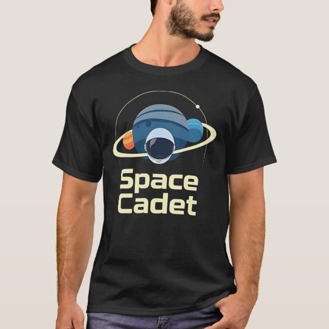 Camiseta Cadete de Espaço Design (Frente)