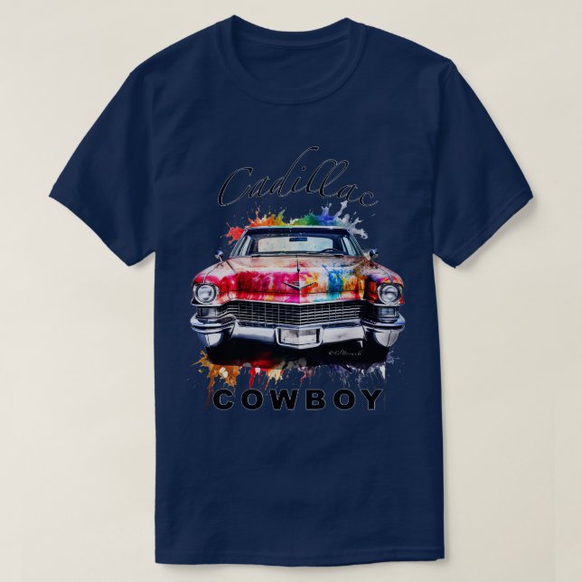 Camiseta Cadillac (Frente do Design)