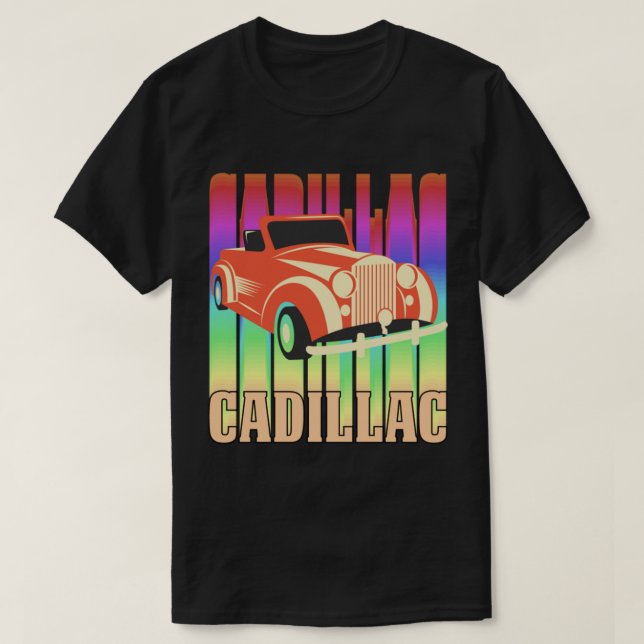 Camiseta Cadillac cadillac (Frente do Design)