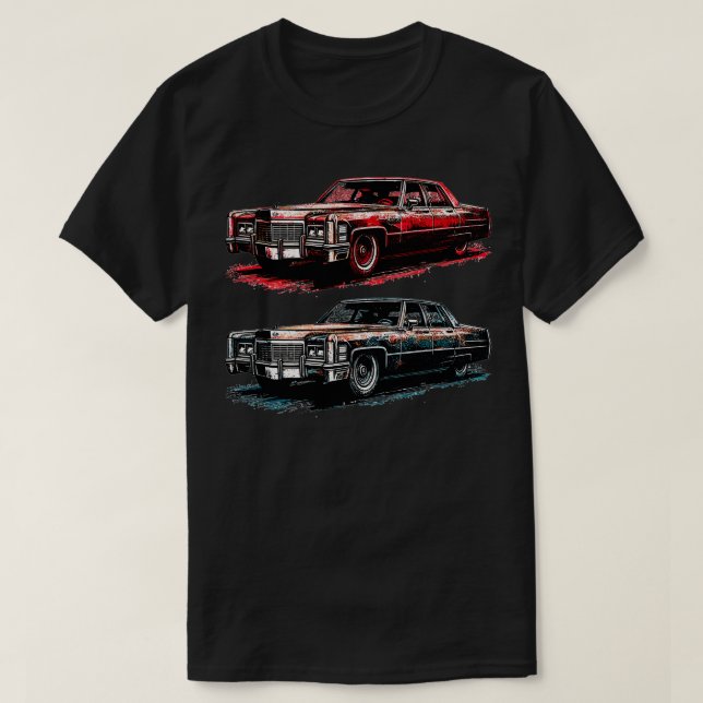 Camiseta Cadillac DeVille 19 (Frente do Design)