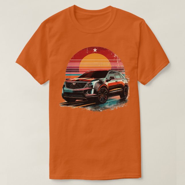 Camiseta Cadillac XT5 2 (Frente do Design)