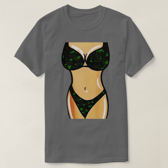Camiseta CADPAT Bikini 1 (Frente do Design)