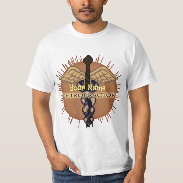 Camiseta Caduceus Chiropractor (Frente)