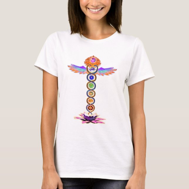 Camiseta Caduceus de Chakra (Frente)