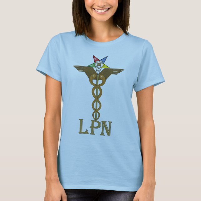 Camiseta Caduceus de OES LPN (Frente)