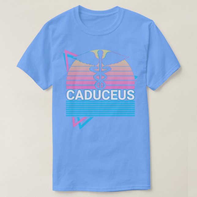 Camiseta Caduceus Heralds Funcionarios De Hermeticismo (Frente do Design)