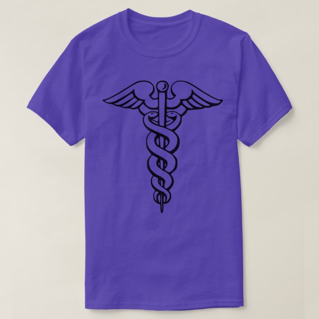 Camiseta CaduceusHermes Trismegistus Tee. Deus Grego Antigo (Frente do Design)