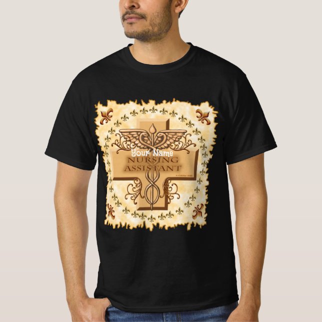 Camiseta Caduco Assistente de Enfermeiro (Frente)