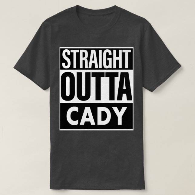 Camiseta Cady Name Hetero Outta Cady (Frente do Design)