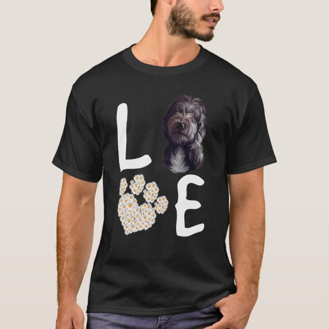 Camiseta Cães 365 Adoram Lagotto Romagnolo Dog Pet Rescue (Frente)